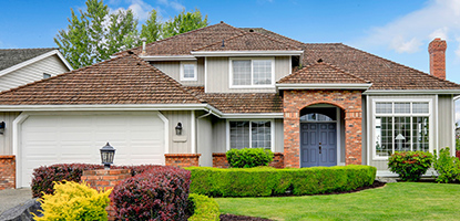 House with Cedar Roofing