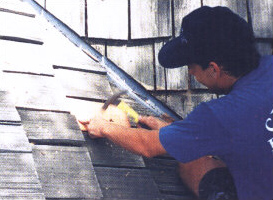 Replacing Damaged Shingles